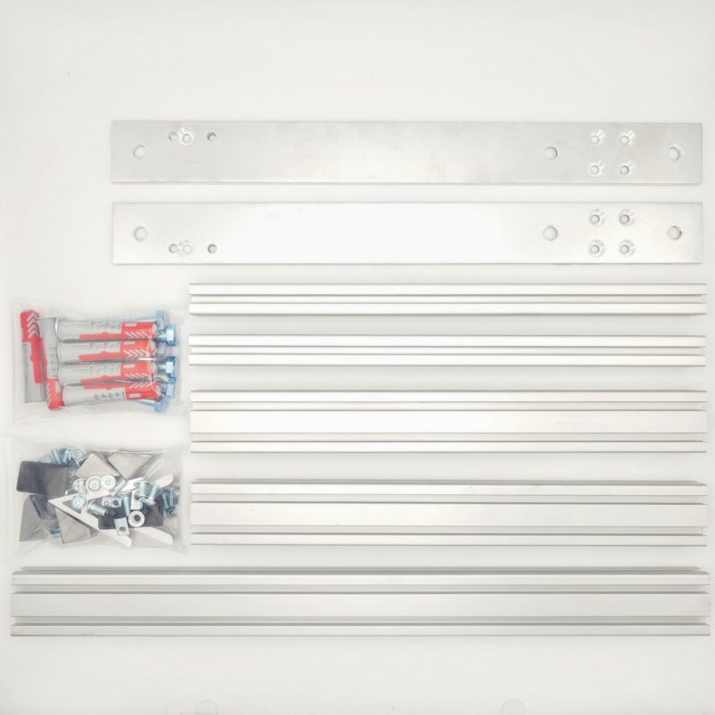 Akku Wandhalterung für 2x 19 Zoll Akku (universal) – Bild 5