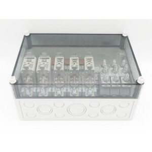 5er DC Sicherungsverteiler NH00 (bis 160A)