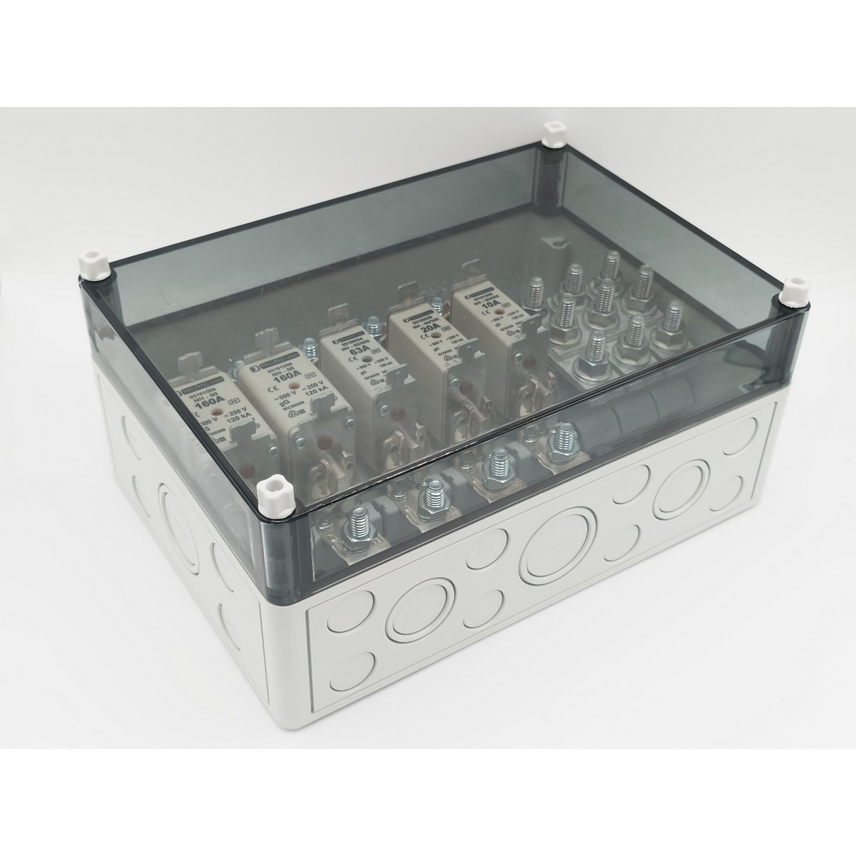 5er DC Sicherungsverteiler NH00 (bis 160A) – Bild 9